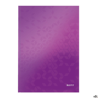 Brulion w kratkę A4 LEITZ WOW fioletowy 46261062