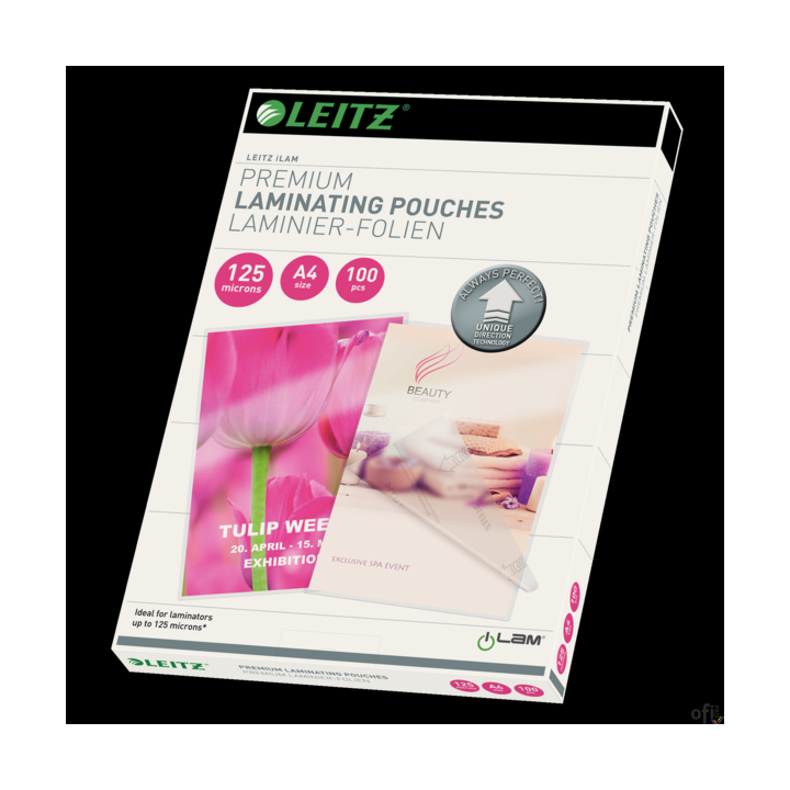 Folia do laminacji Leitz UDT A4 125 mic. , 100 szt., 74810000