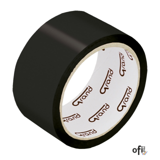 Taśma pakowa 48x50 czarny GRAND 130-1242