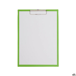 Podkładka Maul A4 z klipsem, powłoka plastikowa, jasnozielona (23352/54 ML)