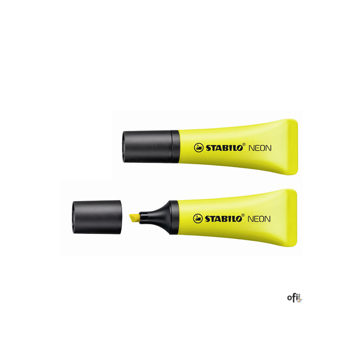 Zakreślacz STABILO neon żółty 72/24