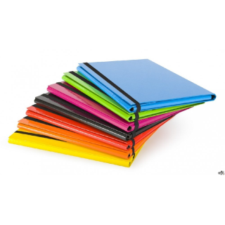 Teczka skrzydłowa z gumką CARIBIC 2cm zielona VAUPE, 342/06