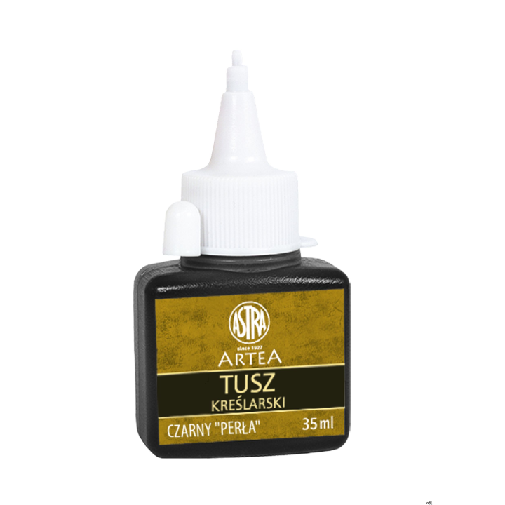 Tusz kreślarski Astra 35 ml - czarny-perła, 81030908