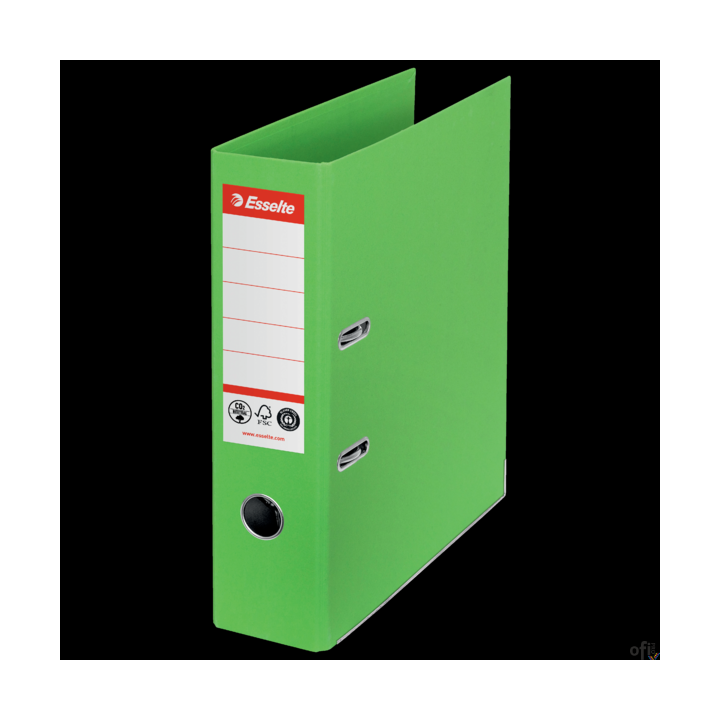 Segregator Esselte No.1 neutralny pod względem emisji CO2, A4, szer. 75 mm, zielony 627567