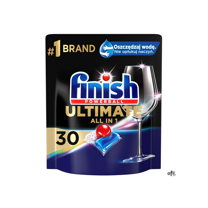 FINISH Tabletki do zmywarki ULTIMATE Cytrynowe  30 szt.  01088