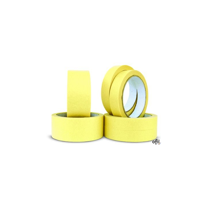 Taśma lakiernicza 19x40 żółty GRAND 130-1248