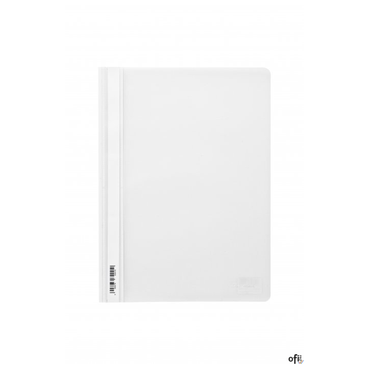 Skoroszyt miękki PP DOTTS (20) biały polipropylen SPP-DOT-00-06