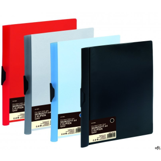 Skoroszyt A4 z klipem GR-505K, czarny, polipropylen 120-1792