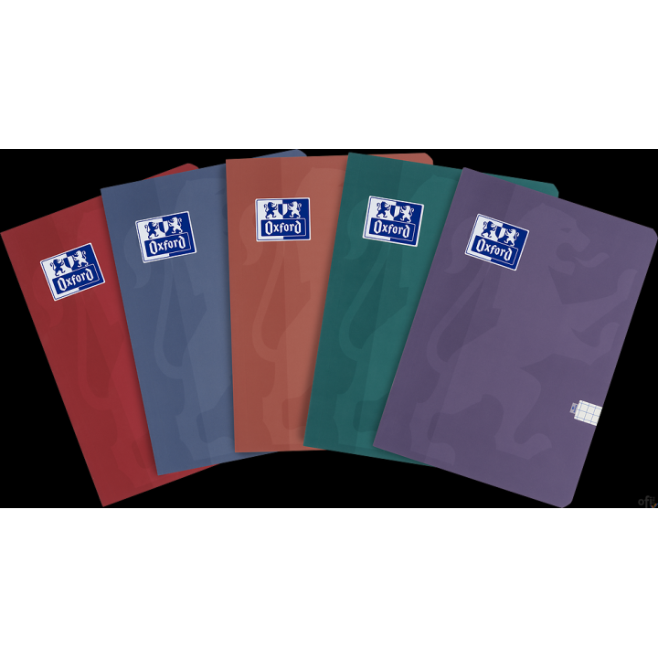 Brulion Oxford Touch Trend Szyty A4 80 kartek 90 g kratka 5x5 mm 400175455