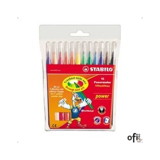 Flamastry SCRIBI 12kol. 368/12-01 STABILO