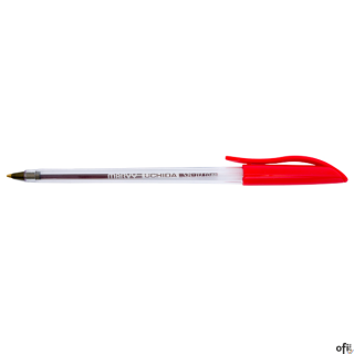 Długopis UCHIDA SB-10 czerwony LEVIATAN 204725