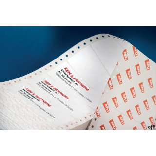 Etykiety samoprzylepne APLI 81,3 x 36 mm 16000 etykiet do igłówek