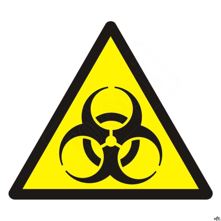 Naklejka PRZED SKAŻENIEM CHEMICZNYM ZZ-1KL (X)