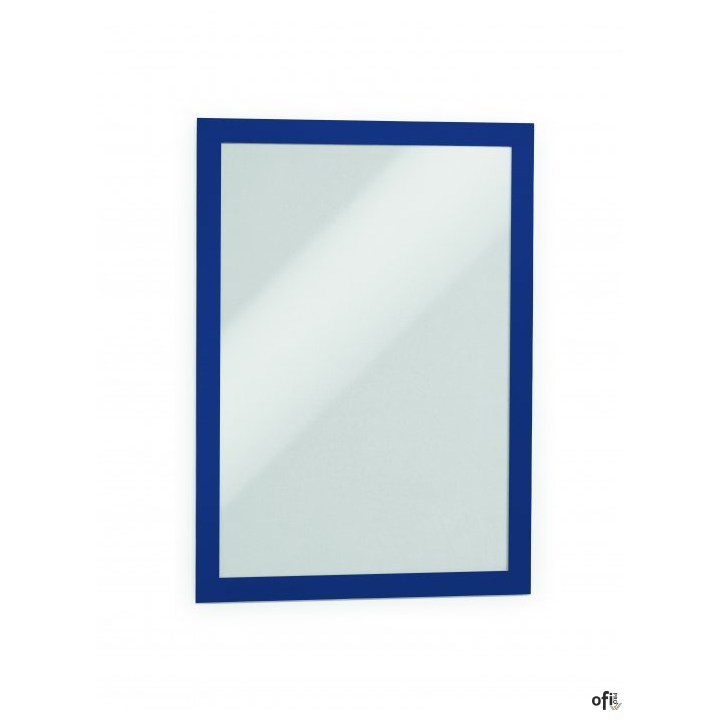 Ramka MAGAFRAME A4 samoprzylepna magnetyczna granatowa DURABLE 487207  2 sztuki