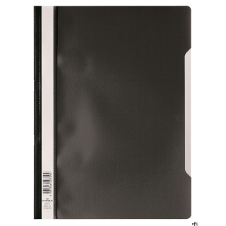 Skoroszyt A4 z przezroczystą okładką z PP czarny 257301 DURABLE (50)