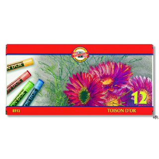 Kredki past.suche 12 kol.8512 KOH I NOR