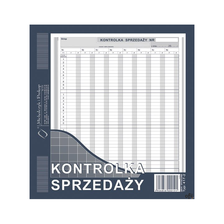 417-2 Kontrolka sprzed.A4 2/3 MICHALCZYK I PROKOP