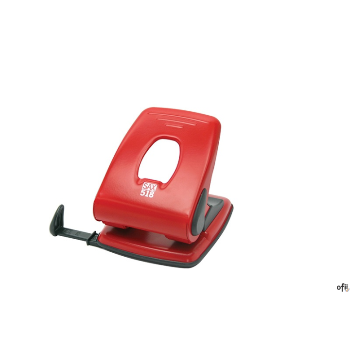 Dziurkacz SAX 518 czerwony 40k