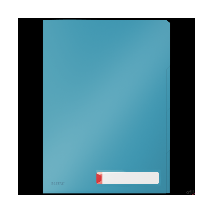Folder A4 z 3 przegródkami Leitz Cosy, niebieska 47160061