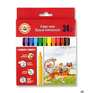 Flamastry 24kol 771002BD08 KOH-I-NOOR 2034