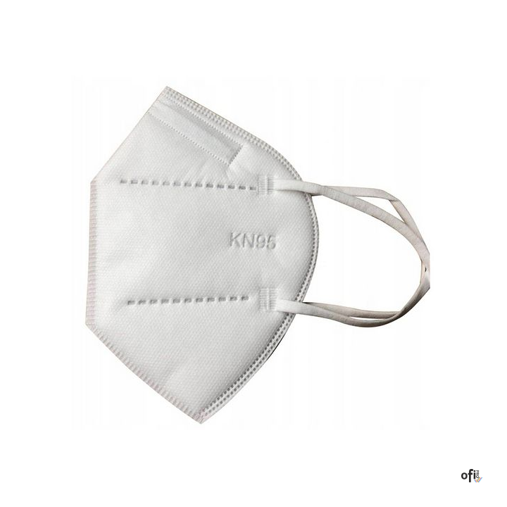Maseczka ochronna KN95 FFP2 (25 szt.) biała GB2626-2006