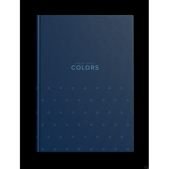 Brulion TOP COLORS szyty A4 304K 70G kratka niebieski 400169207 Top 2000