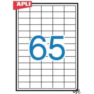 Etykieta AP3052  38x21,2 (100) APLI (X)