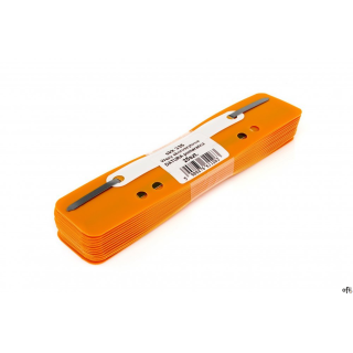 Wąsy_skoroszytowe DOTTS pomarańczowe polipropylen 25sztuk