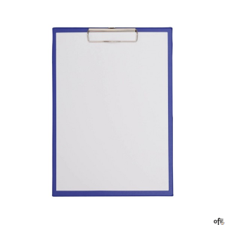 Podkładka Maul A4 z klipsem, powłoka plastikowa, niebieska (23352/37 ML)