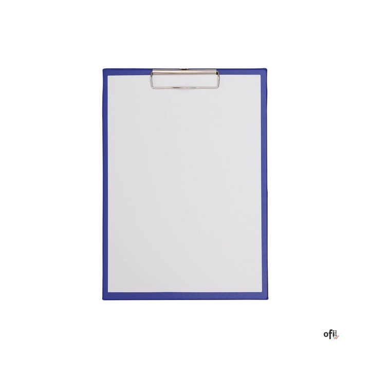 Podkładka Maul A4 z klipsem, powłoka plastikowa, niebieska (23352/37 ML)