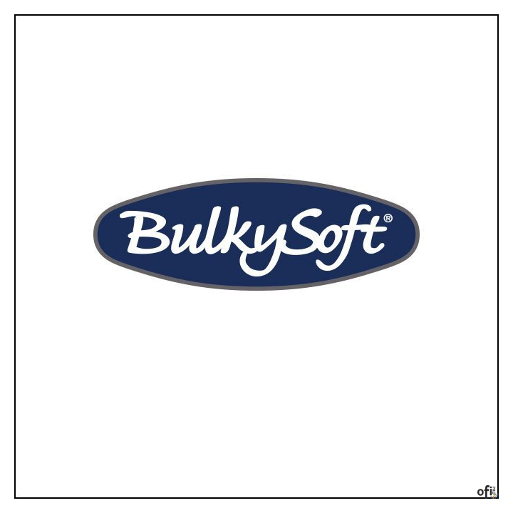 Serwetki BULKYSOFT 24x24mm 2 warstwy białe (100szt) 32196