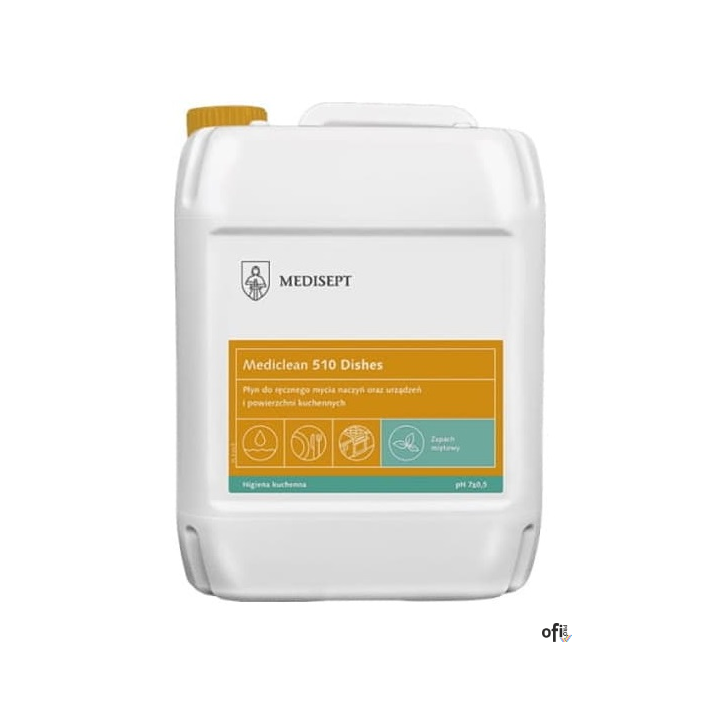 MEDISEPT 550 dishes nabłyszczacz do naczyń 5l  MEDICLEAN SSE-GOT-MC550-5L