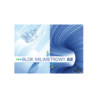 Blok milimetrowy A2 20k KRESKA