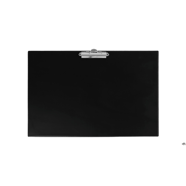 Deska z klipem A3 zamek na długim boku czarna KH-21-03 BIURFOL