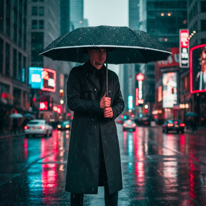 Parasol automatyczny Mauro Conti, składany | Kim