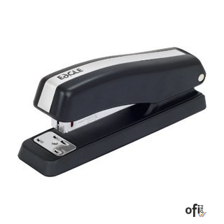 Zszywacz 930B, czarny, zszywa do 10 kartek 10k EAGLE 110-1248 na zszywki 24/6 26/6