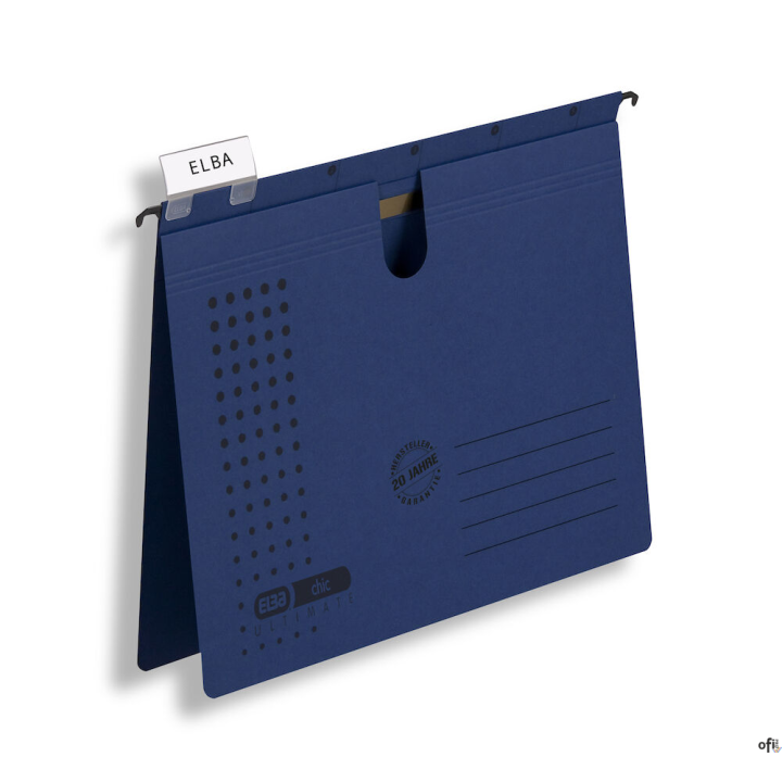 Skoroszyt zawieszany A4 ELBA CHIC ULTIMATE, granatowy, 100552094 SALE