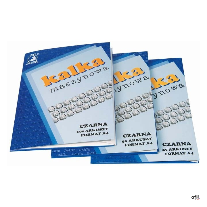 Kalka maszynowa A-4 100ark. DELFIN
