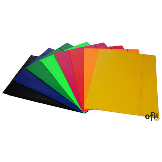 Teczka szkolna z gumką A3 lakierowana KRESKA