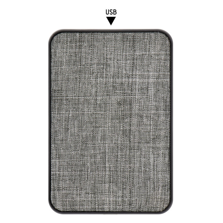 Power bank 5000 mAh RPET | Russo