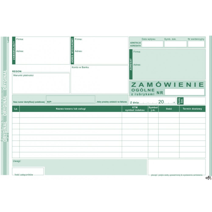 331-3 Zamówienie ogólne A5  MICHALCZYK i PROKOP
