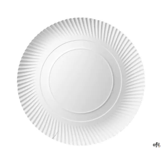 Talerz papierowy biały 32cm TnP op.100szt gramatura 320g 7500232