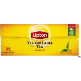 Herbata LIPTON YELLOW LABEL 25 torebek