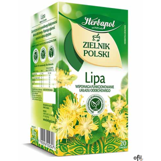 Herbata HERBAPOL ZIELNIK POLSKI Lipa  (20 torebek)