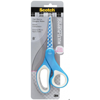Nożyczki uniwersalne SCOTCH_ (1428-PG MIX), ostrze Kratka, 20,5 cm, mix kolorów