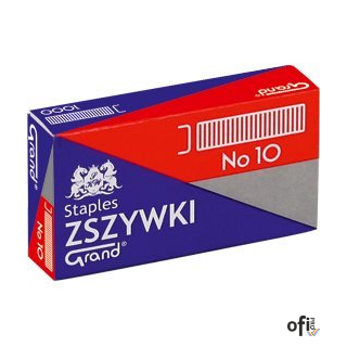 Zszywki nr 10 GRAND 10 paczek x 1000sztuk 110-1389