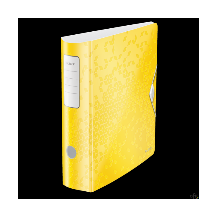 Segregator Leitz 180 Active WOW, 75mm, żółty 11060016