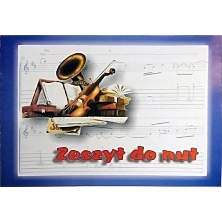 Zeszyt do nut A5 GARWOLIN