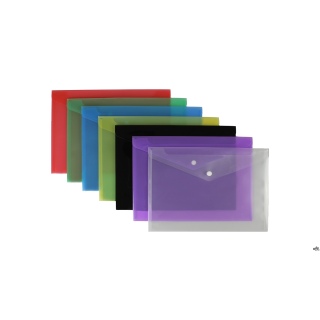 Teczka kopertowa A4 SATYNA zielona BIURFOL TKS-01-02