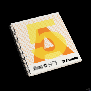 Zeszyt biurowy, A5, w kratkę, spirala z boku Esselte, 62906